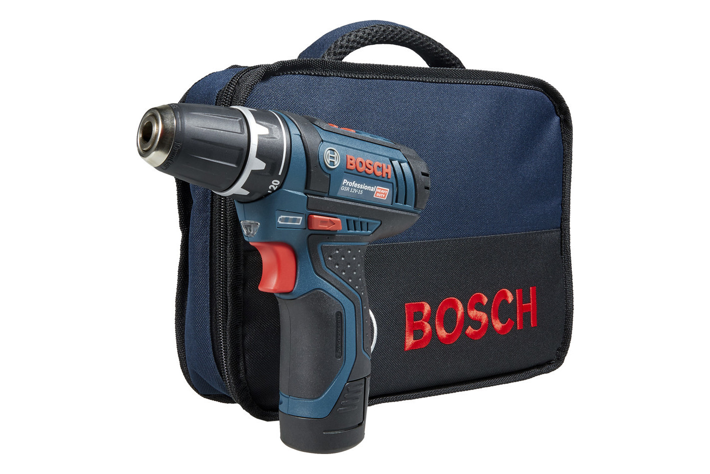 Bosch Perceuse-visseuse sans fil GSR 12V-15 Professional | 2 Batteries | 2 Ah