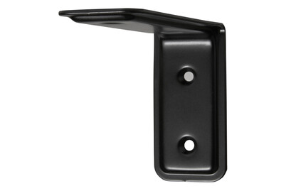 Image of 3F Konsole Stahl Schwarz | 115 × 38 mm | max. 30 kg