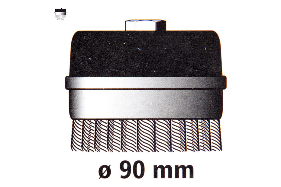 Spazzola In Filo Di Rame Puro Per Smerigliatrice | Diametro 200 Mm, Foro 32 Mm, Filo 0.15 Mm, Per Rimozione Ruggine E Sbavature