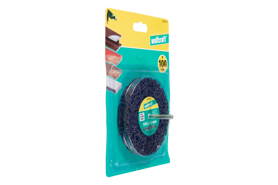 5x Grobreinigungsscheibe 150 X 10 X 13 Mm Mit Spanndorn 6 Mm – Clean Strip Disc Zum Entlacken & Entrosten