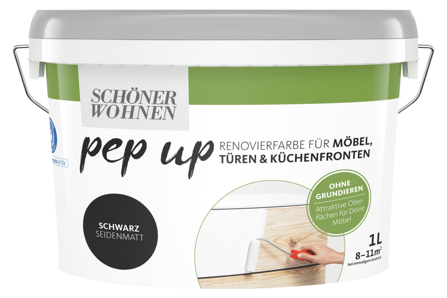 Schöner Wohnen PEP UP Vernice per rinnovamento mobili e porte | 1 l | 10 m²