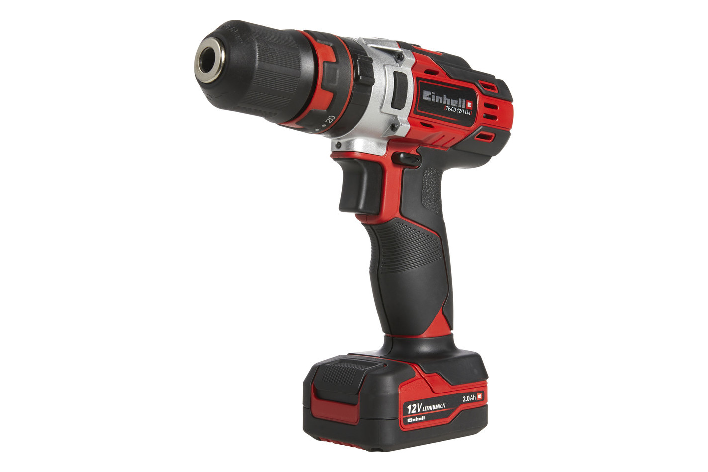 Einhell Perceuse-visseuse à percussion sans fil Te-Cd 12 Li-I | 12 V | 2 Ah