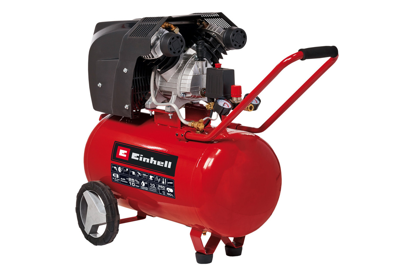 Einhell Compressore a V Te-Ac 360/50/10 | 10 bar | 50 l | 360 l/min