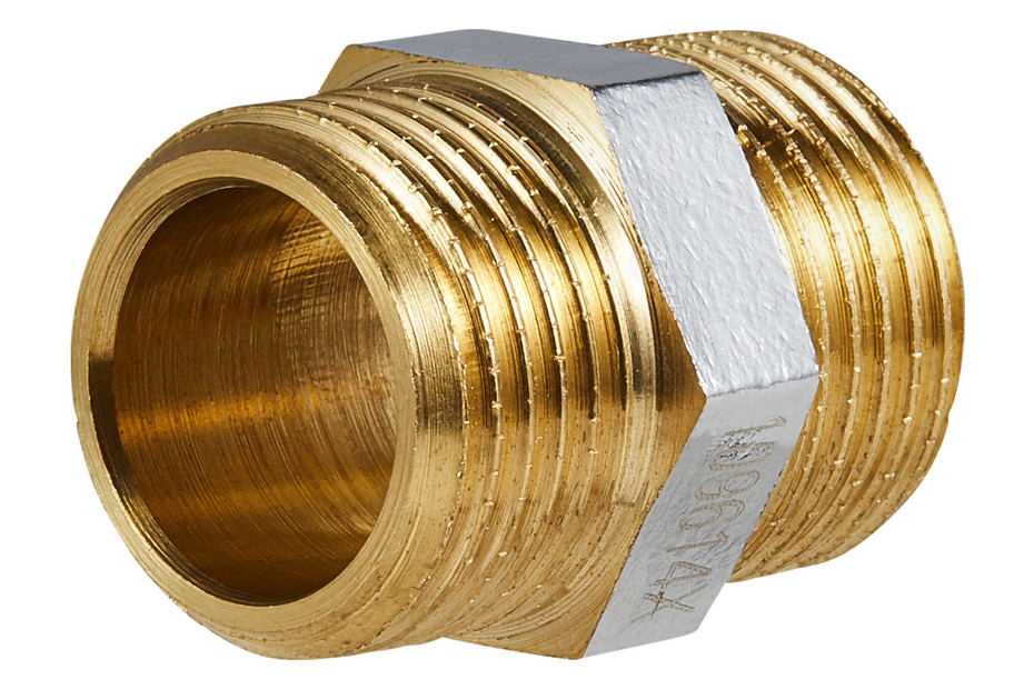 Nipplo doppio maschio, ridotto, M2" - M1" 1/4 NT | Leroy Merlin Nipplo doppio maschio, ridotto, M2" - M1" 1/4 NT | Leroy Merlin