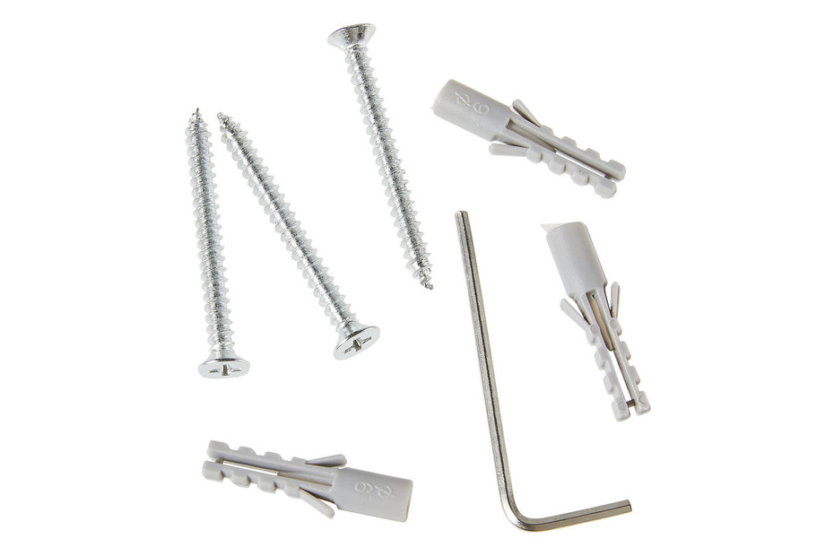 Supporto Per Bastone Tende Gardinia Ø28mm - Base In Legno Chiusa 17cm, Montaggio A Parete - Foto 9