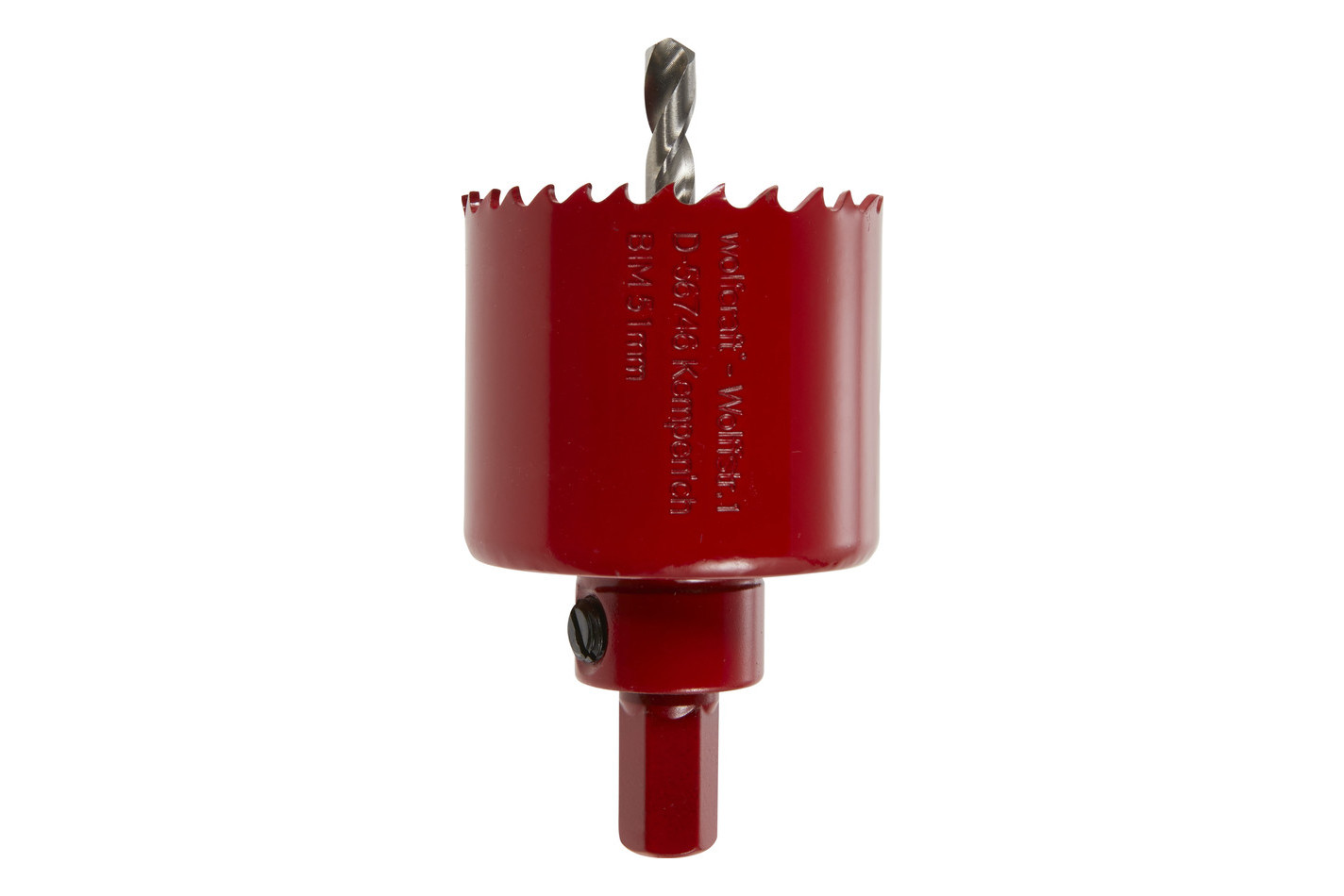Wolfcraft Scie cloche avec tige et perceuse | ⌀ 51 mm