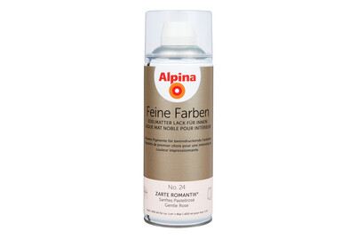 Alpina Sprühlack Feine Farben Zarte Romantik | Rosa | 0.4 l | Edelmatt