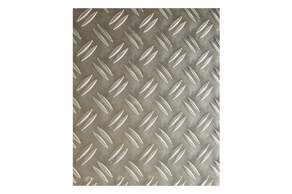 Plaque Aluminium Antidérapante 500x500mm 3mm - Tôle Gaufrée Striée Pour Plancher Et Protection
