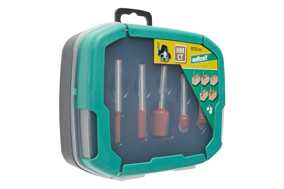 7-teiliges Nutfräser Set – 8 Mm Schaft, YG8-Legierung, Für Holz, 6-20 Mm Fräsbreite