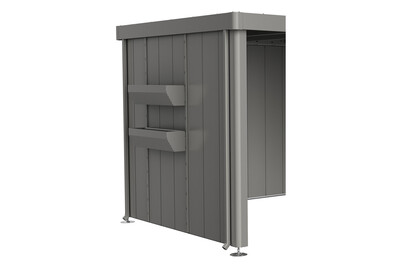 Biohort FloraBoard pour toit latéral pour abri de jardin Neo Quartz gris