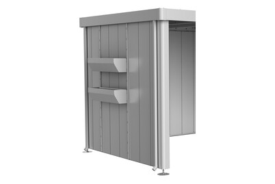 Biohort FloraBoard pour toit latéral pour abri de jardin Neo Argent