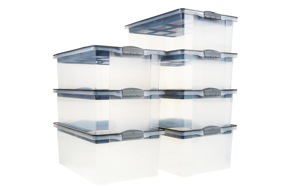 Rotho Stapelbox Dome A3 (38 l, 7Stk.)