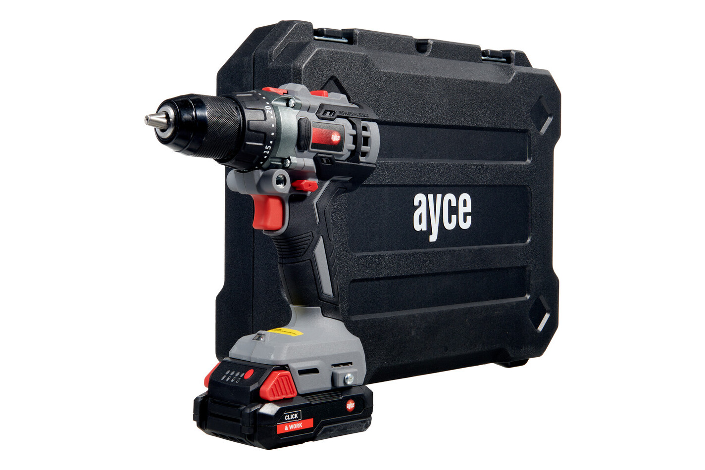 Ayce Perceuse-visseuse à percussion sans fil Cw21-K-B | 20 V | 2 Ah