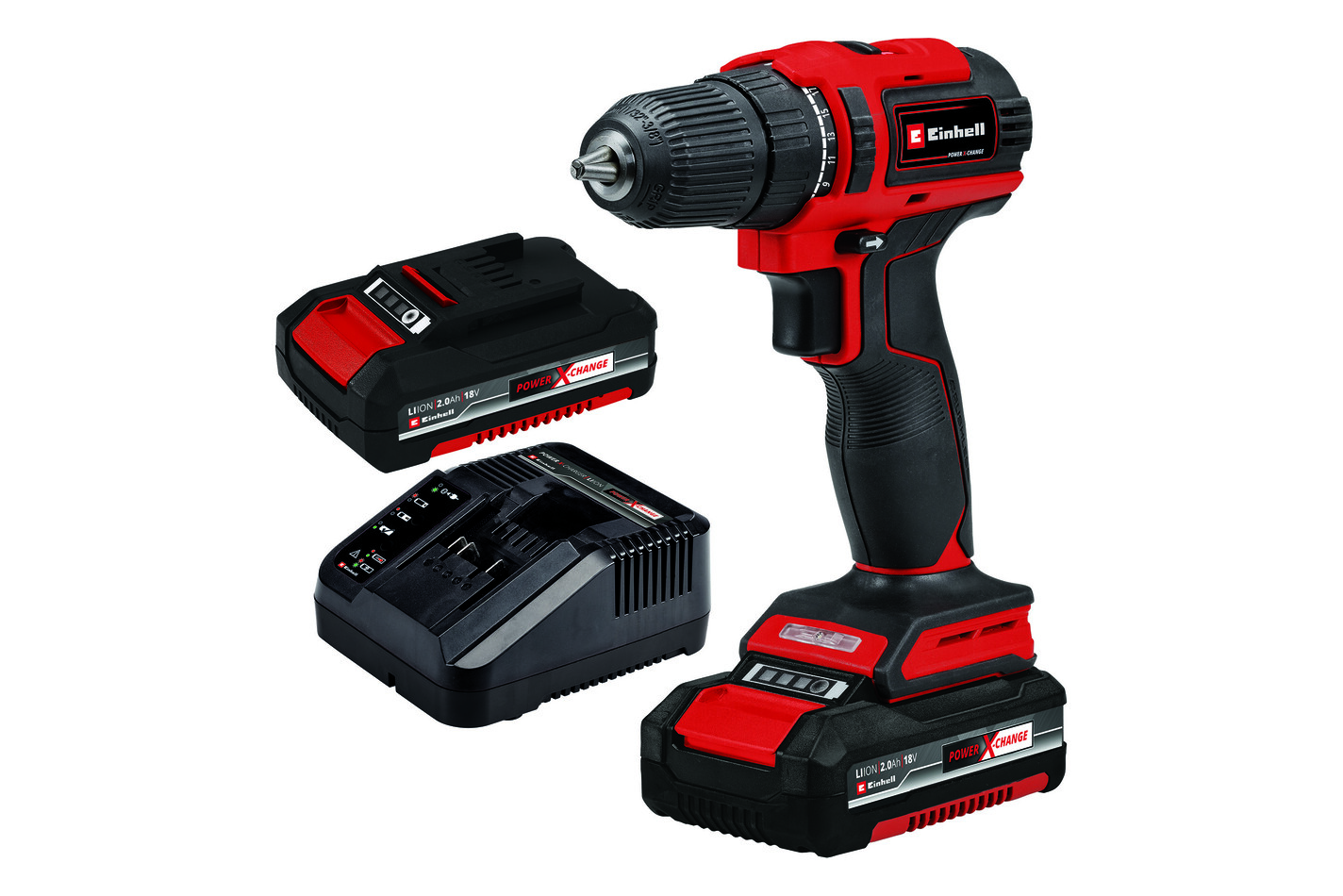 Einhell Perceuse-visseuse sans fil Te-Cd 18/40 Li | 2 x 2 Ah | Kit