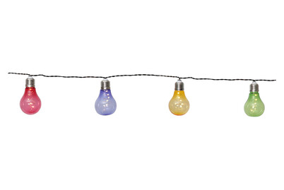 Star Trading Solarlichterkette Glow Multicolor Warmweiss | 1.2 m