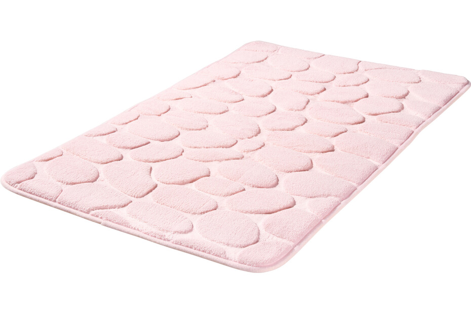 Badteppich Kieselsteine Pink