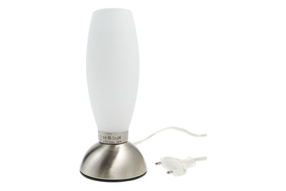 Neuhaus Tischlampe Joy Touch Nickel | ⌀ 8.5 cm | 28 W Neuhaus Tischlampe Joy Touch Nickel | ⌀ 8.5 cm | 28 W