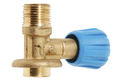 Image of CFH Anschlussventil Metall | 4 × 7 × 12 cm