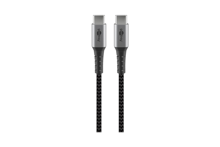 Metallstecker Goobay USB-C-Kabel Textil Metallstecker | 2 m kaufen bei JUMBO