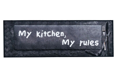 Image of Recylon Küchenläufer Kitchen Rules 02 | 50 × 150 cm