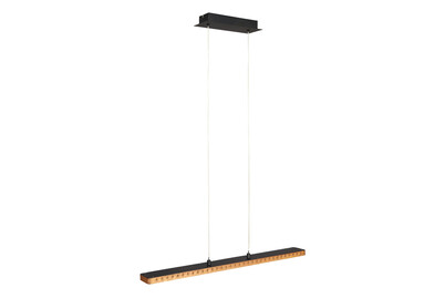 Solaris LED-Hängeleuchte Mattschwarz | 18 W | 3 Stufendimmer
