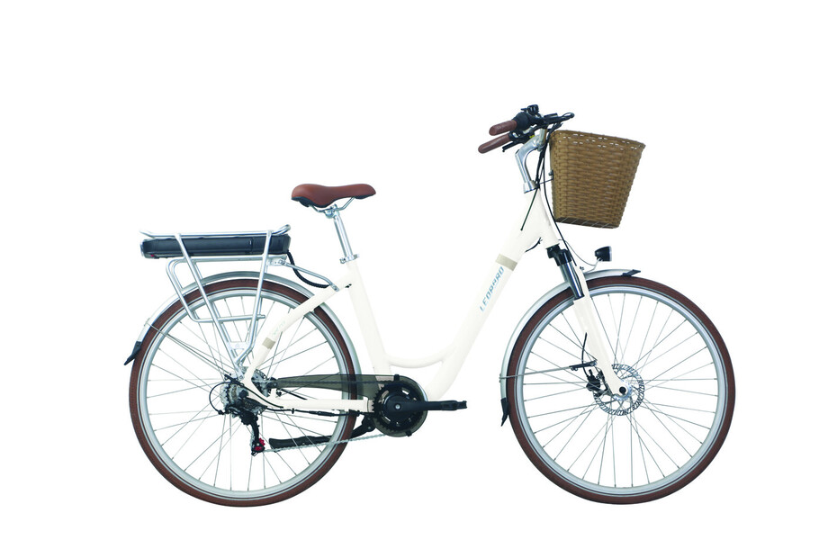 Leopard E-Citybike Retro 28, 48 cm, pergament
