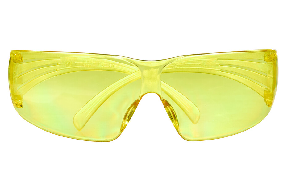 Profi Sicherheits Schutzbrille Arbeitsbrille Vollsichtbrille Augenschutz mit gelben Gläsern Profi Sicherheits Schutzbrille Arbeitsbrille Vollsichtbrille Augenschutz mit gelben Gläsern