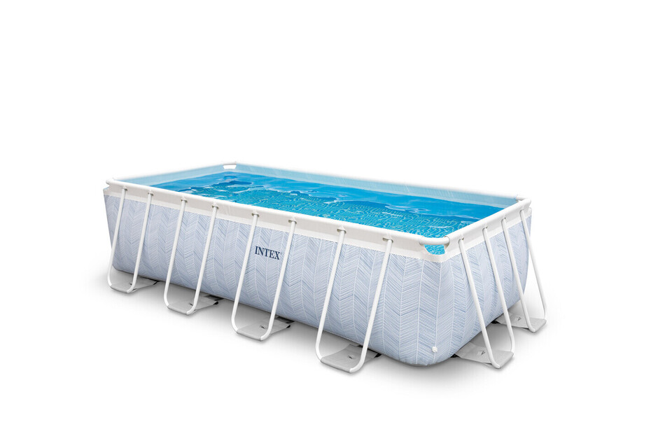 Intex Pool Prism Frame Chevron 400 x 200 x 100 cm (Abholung)