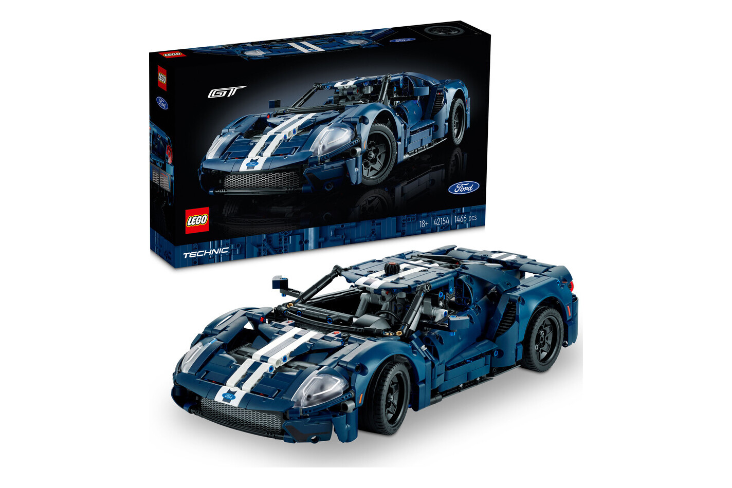 LEGO® - 42154 Ford GT 2022, Multicolor