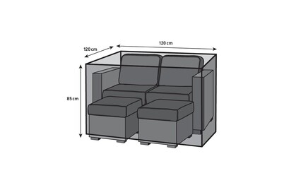 Copertura Per Mobili Da Giardino 210x140x80 Cm - Tessuto Oxford Impermeabile E Anti-UV - Foto 12