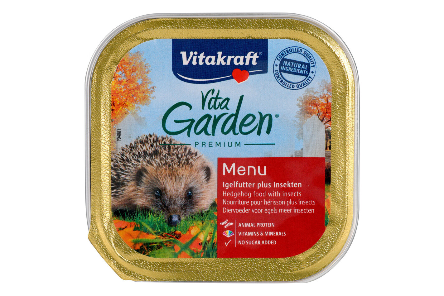 Vitakraft Aliment pour hérissons Premium Menu nourriture humide 100g