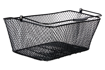 California Cestino per bicicletta a maglia stretta Posteriore | 31 × 40 × 17 cm | 13 l