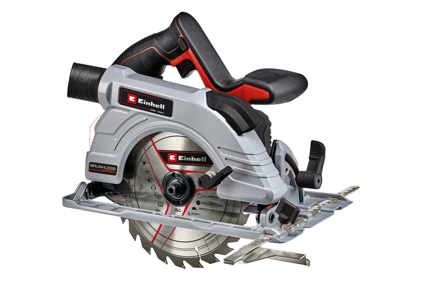 Einhell Professional Scie circulaire à main sans fil Te-Cs 18/1 Brushless | 18 V | Solo