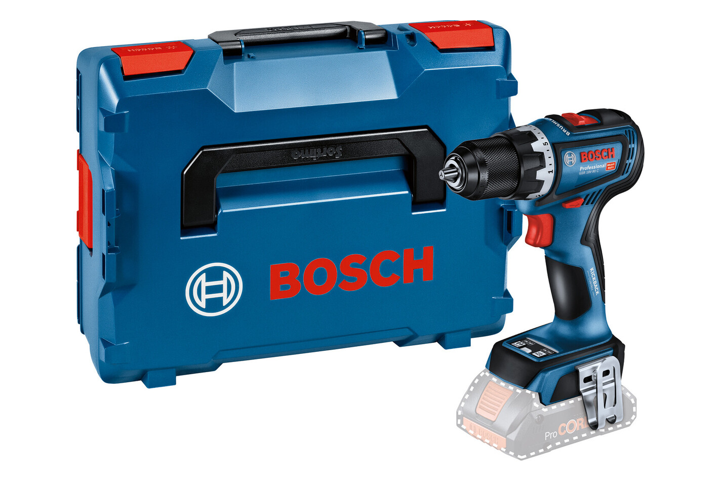 Bosch Perceuse-visseuse sans fil GSR 18V-90 C - Solo
