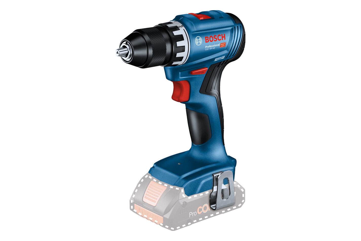 Bosch Perceuse-visseuse sans fil GSR 18V-45 Professional | 18 V - Solo