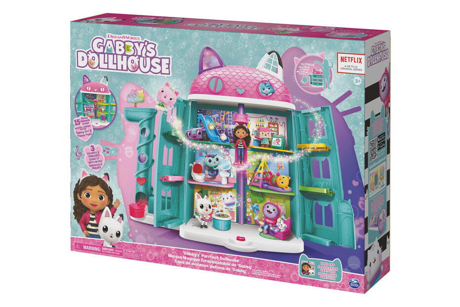 Maison de poupée Purrfect Gabby et la Maison Magique | Spin Master Maison de poupée Purrfect Gabby et la Maison Magique | Spin Master