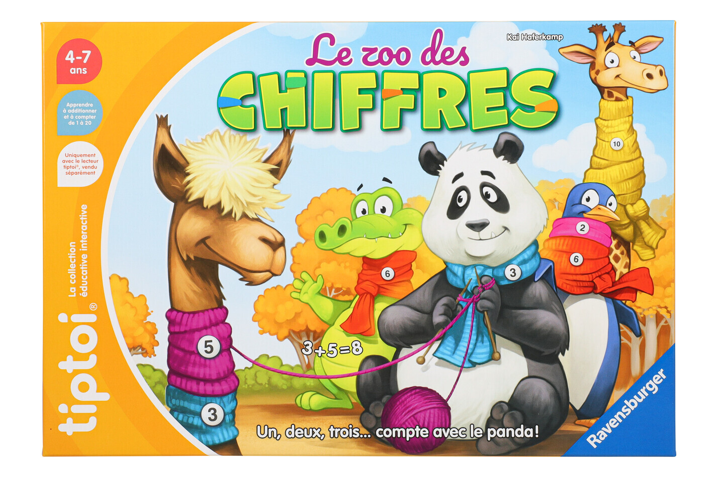 tiptoi - Le zoo des chiffres, Français, Multicolor