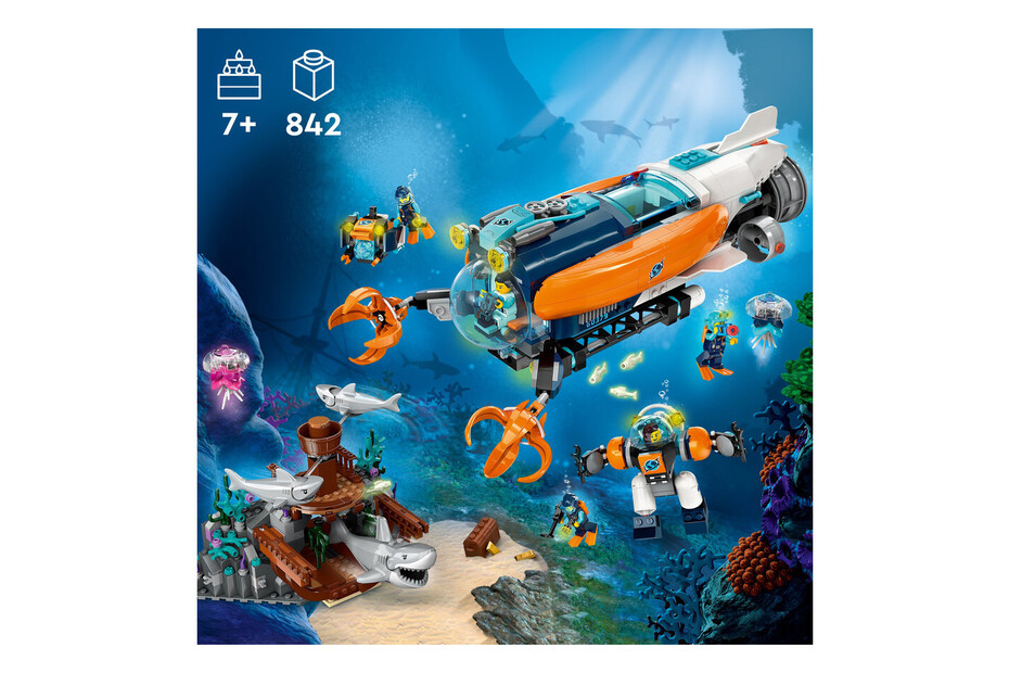 National Geographic Sottomarino Lego Istruzioni Base Per