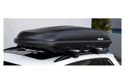 Image of Fischer Dachbox Xtreme 2 Schwarz Matt | 195 × 78 × 39 cm | 450 l