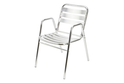 Nouvel Sedia in alluminio Alu Chair Comfort | 60 × 49 × 80 cm