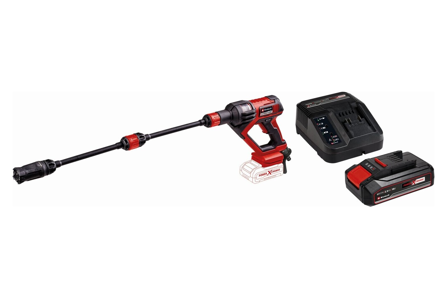 Einhell Nettoyeur haute pression Hypresso 18/24 Li | 24 bar | Kit