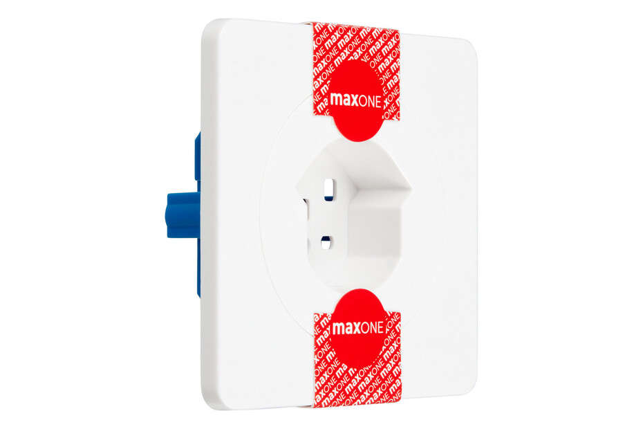 Maxoone Roftoop MaxOne Steckdose 1x Typ 25 Gr.1x1 UP maxONE weiss kaufen bei JUMBO