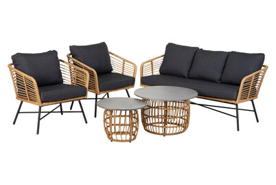 Image of Home and More Lounge-Set Hawkins | 3-Sitzer