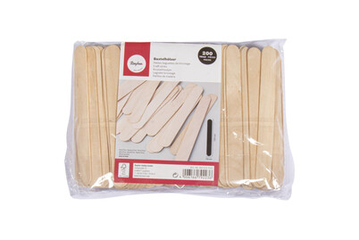 Petites baguettes de bricolage, FSC 100%, 150x18mm, sachet 200pces