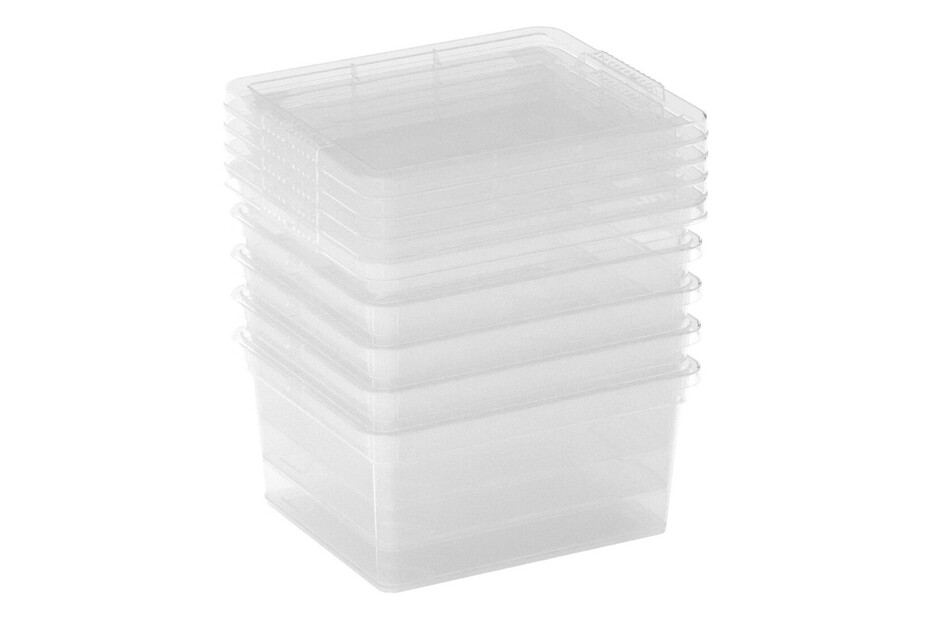 Curver C Box Aufbewahrungsbox 5er-Set | 2 Liter