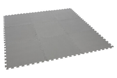 Piastrelle di protezione per il fondo della piscina Grigio | 50 × 50 cm | 9 pezzi