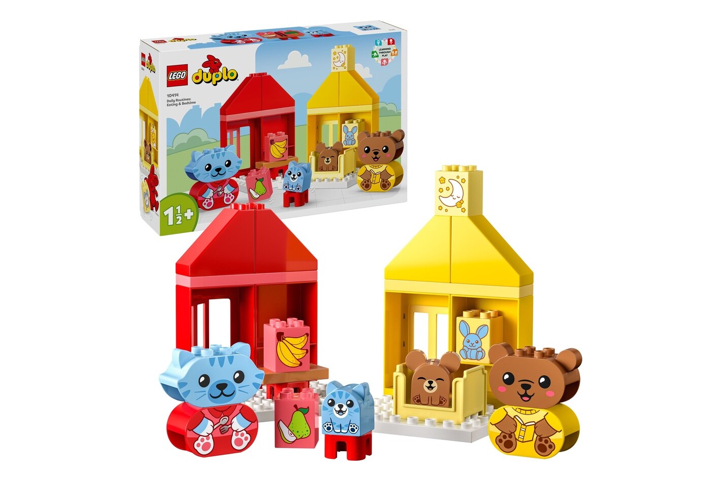 LEGO® - 10414 Mes rituels quotidiens - Le repas et le coucher, Multicolor