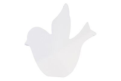 Image of MDF Symbol Vogel, FSC 100%, 9,8x2x11cm