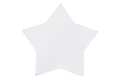 Image of MDF Symbol Stern, FSC 100%, 10,9x2x11cm