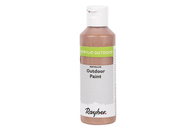Image of Outdoor Paint Acrylfarbe Metallic, Flasche 80ml
